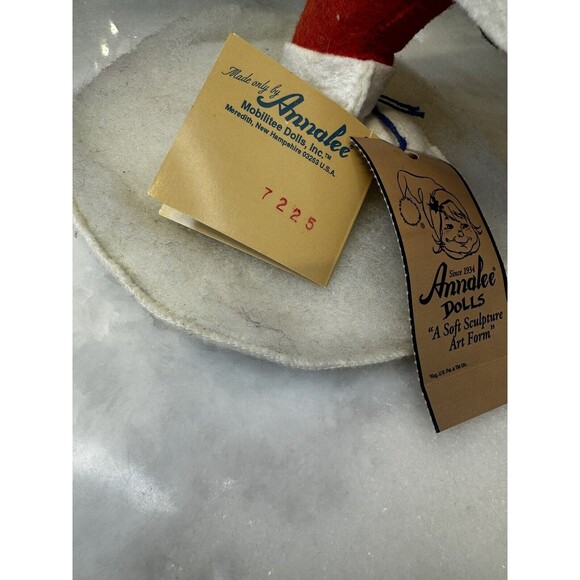 Annalee Vintage 1995 Drummer Boy on Snow Base Drum Christmas - Picture 8 of 12